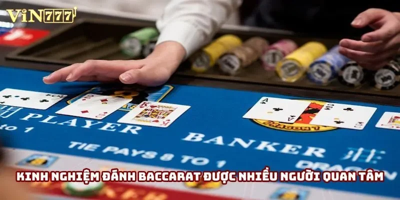 Kinh nghiệm đánh baccarat được nhiều người quan tâm Kinh nghiệm đánh baccarat được nhiều người quan tâm