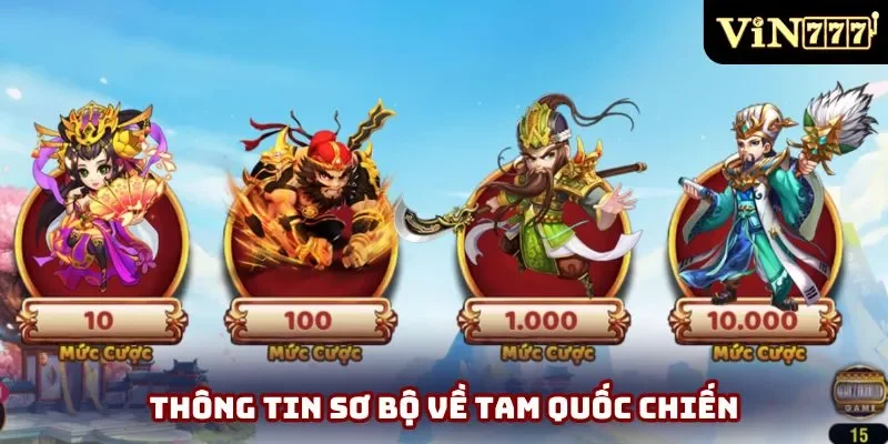 Thông tin sơ bộ về Tam Quốc Chiến Thông tin sơ bộ về Tam Quốc Chiến